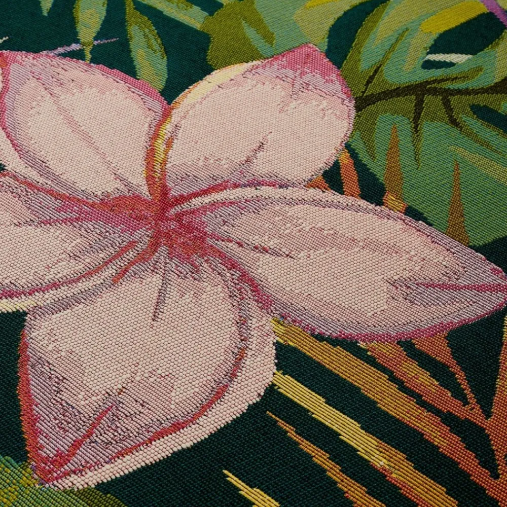 Dywan zewnętrzny 100 x 150 cm kolorowe kwiaty Kepa * Atmosphera Best