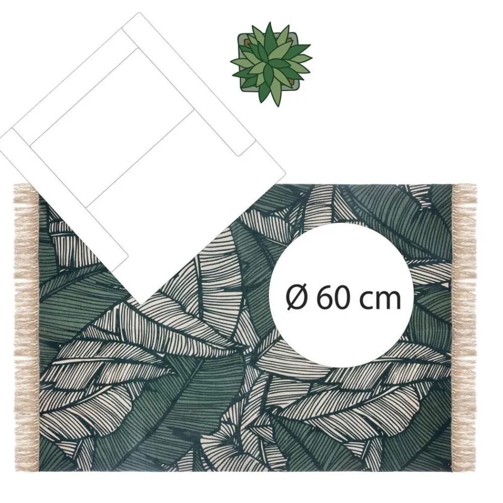 Dywan z frędzlami Jungle 120x170 cm * Atmosphera Clearance