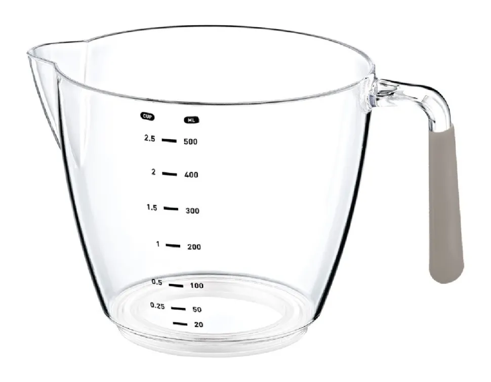 Dzbanek z miarką 0,5L ciemny beż