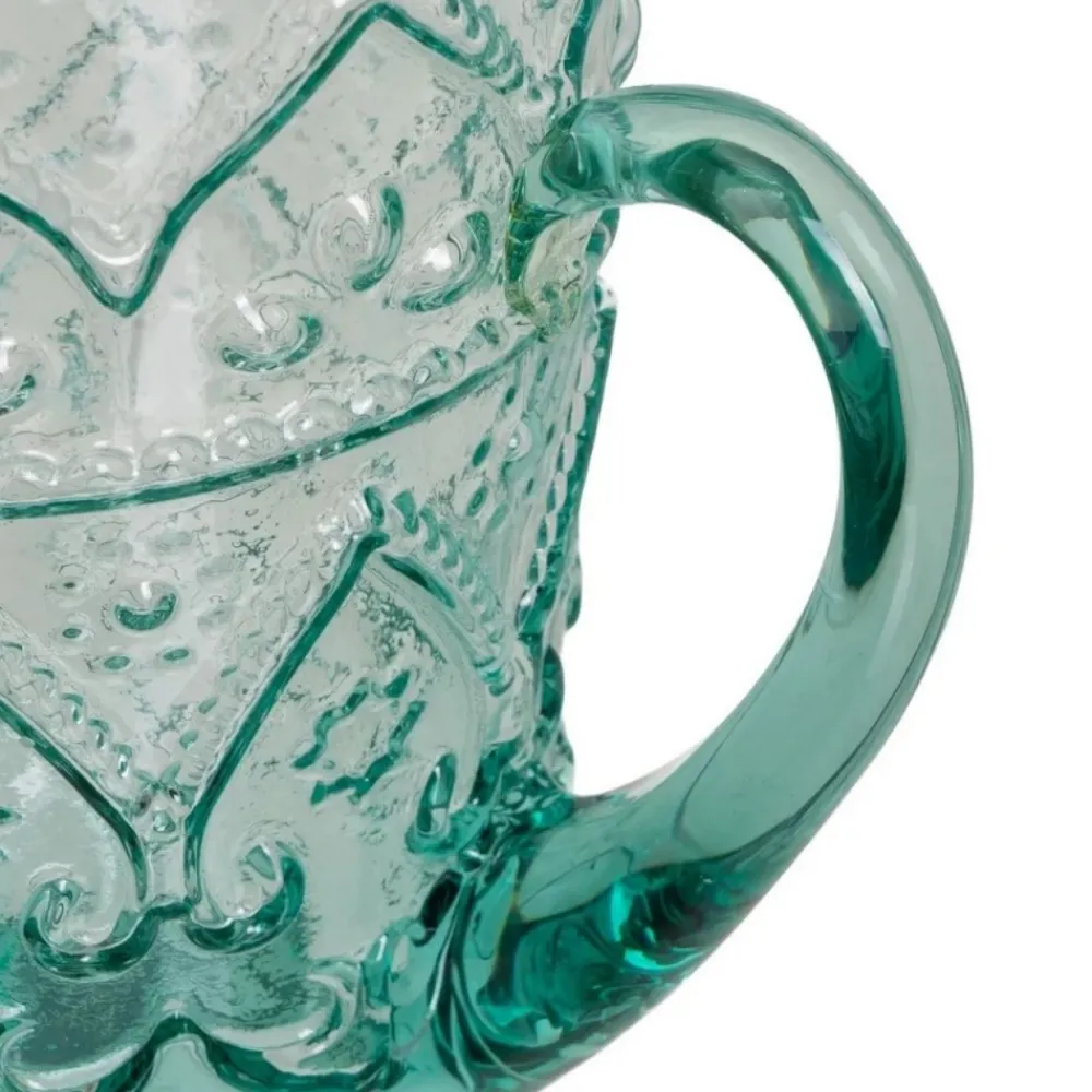 Dzbanek BOMBAY GLASS 1550 ml ze szkła recyklingowego * HowHomely