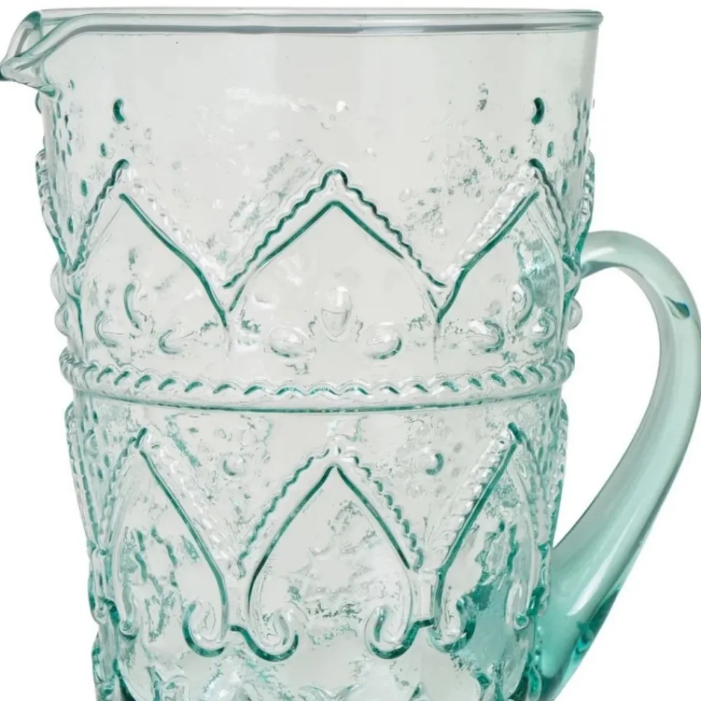 Dzbanek BOMBAY GLASS 1550 ml ze szkła recyklingowego * HowHomely