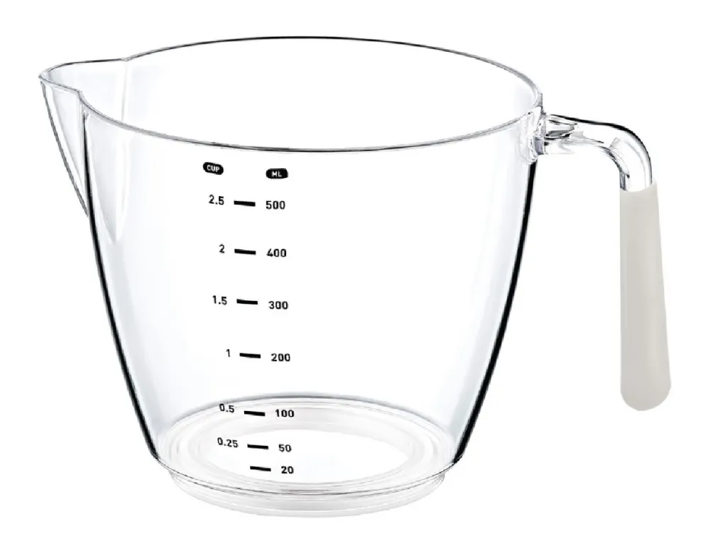 Dzbanek z miarką 0,5L jasny beż * OKYANUS Discount
