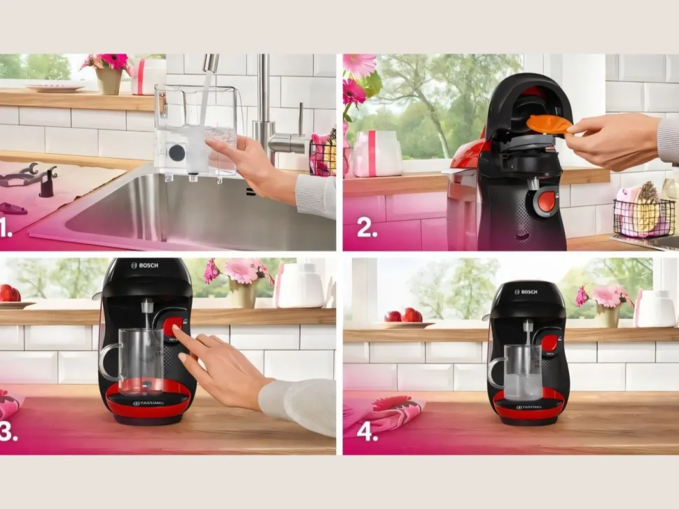 Ekspres do kawy kapsułkowy BOSCH TAS103E TASSIMO