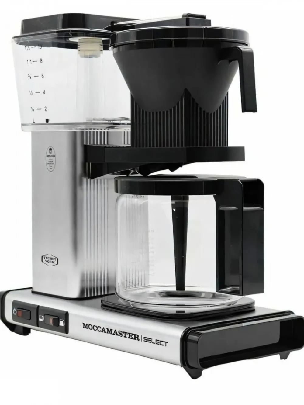 Ekspres do kawy przelewowy KBG 741 Select - Silver Brushed * MOCCAMASTER Clearance