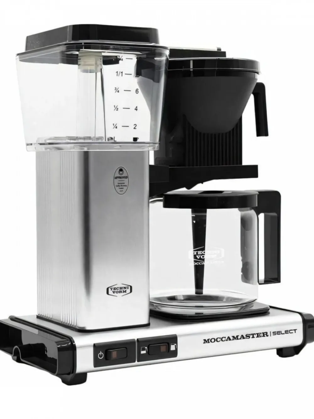 Ekspres do kawy przelewowy KBG 741 Select - Silver Brushed * MOCCAMASTER Clearance