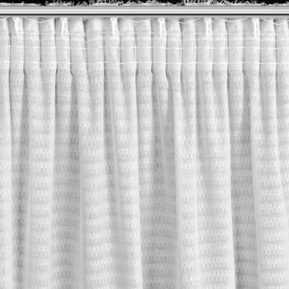 Elegancka zasłona REINA Eva Minge 135x270 cm, biała