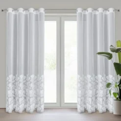 Elegancka firana JASMIN 140x250 cm biała * EUROFIRANY B.B. Choczyńscy Sp.J.