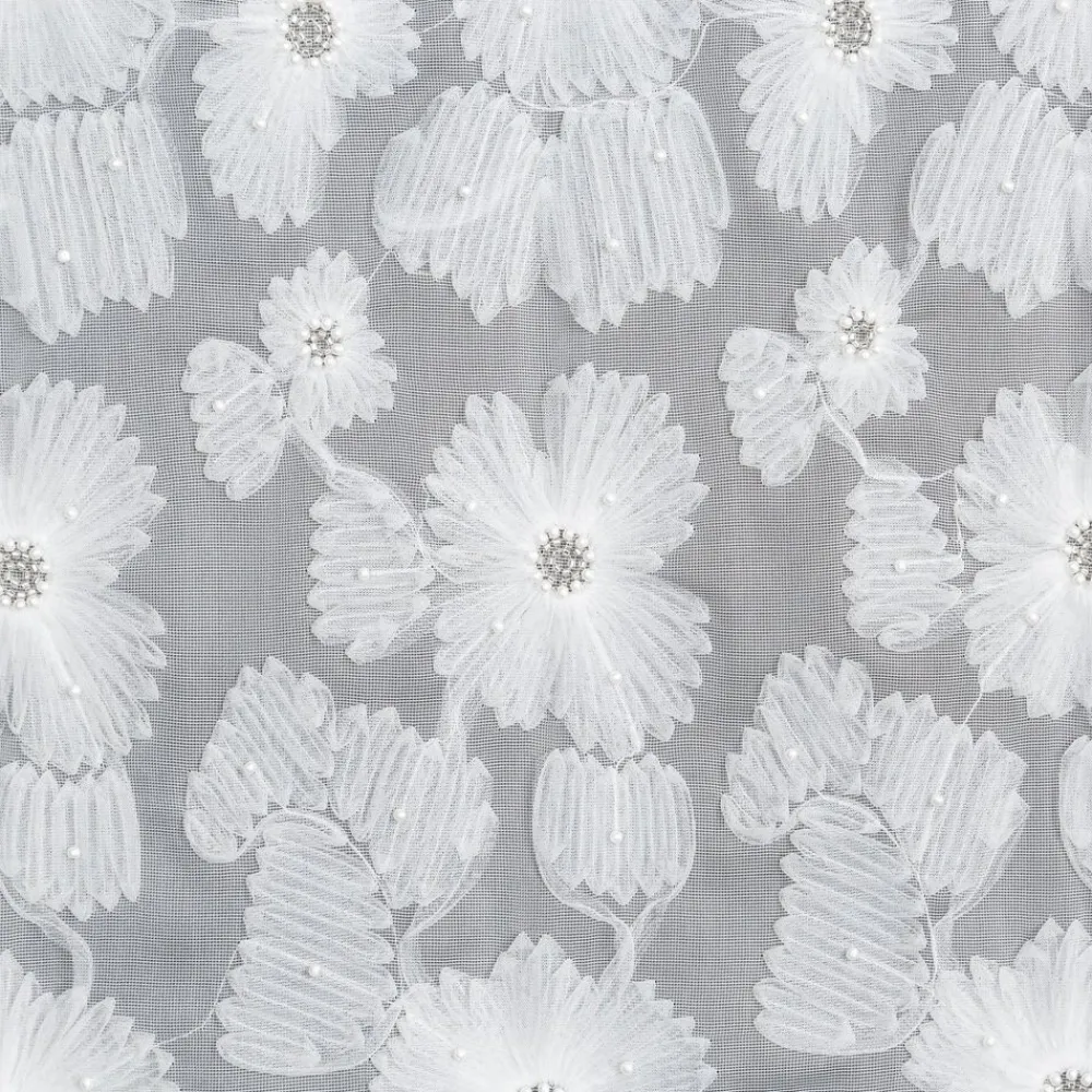 Elegancka firana JASMIN 140x250 cm biała * EUROFIRANY B.B. Choczyńscy Sp.J.
