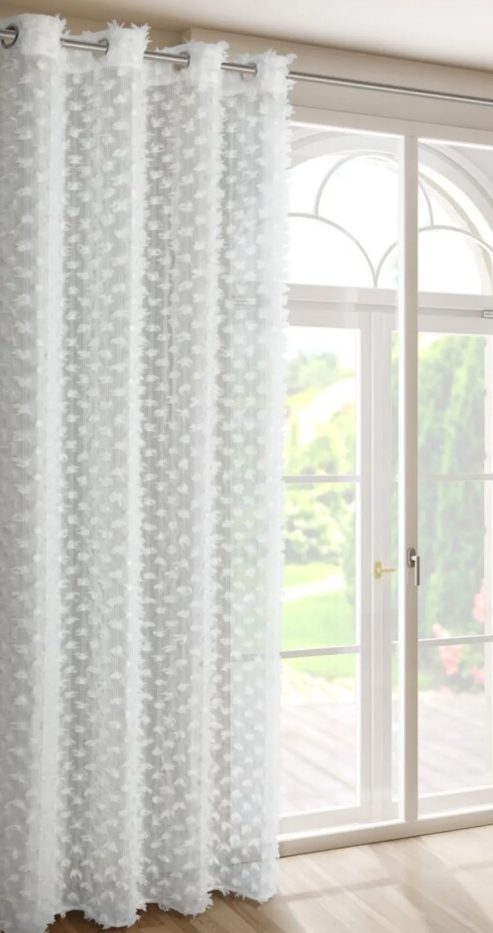 Elegancka zasłona AURELIA Eva Minge 135x250 cm, biała * EUROFIRANY B.B. Choczyńscy Sp.J.
