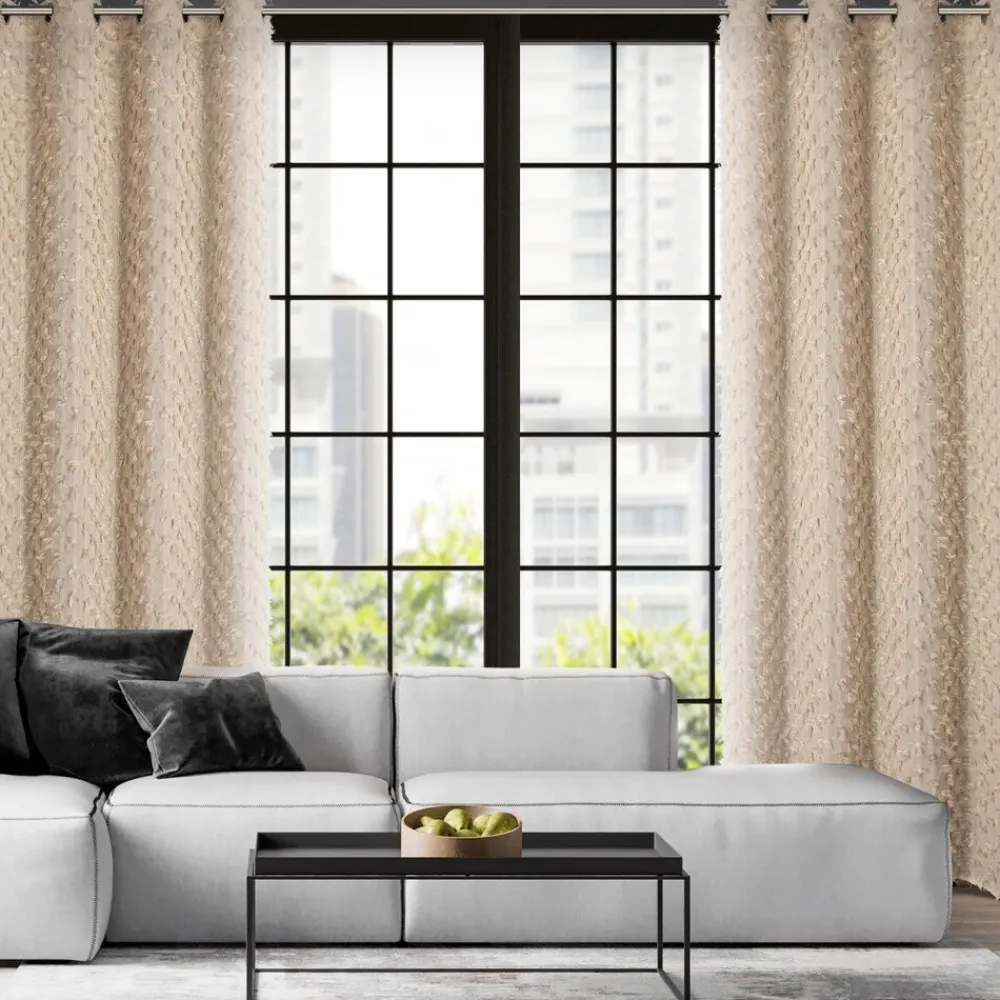 Elegancka zasłona AURELIA Eva Minge 135x250 cm, beż * EUROFIRANY B.B. Choczyńscy Sp.J. New