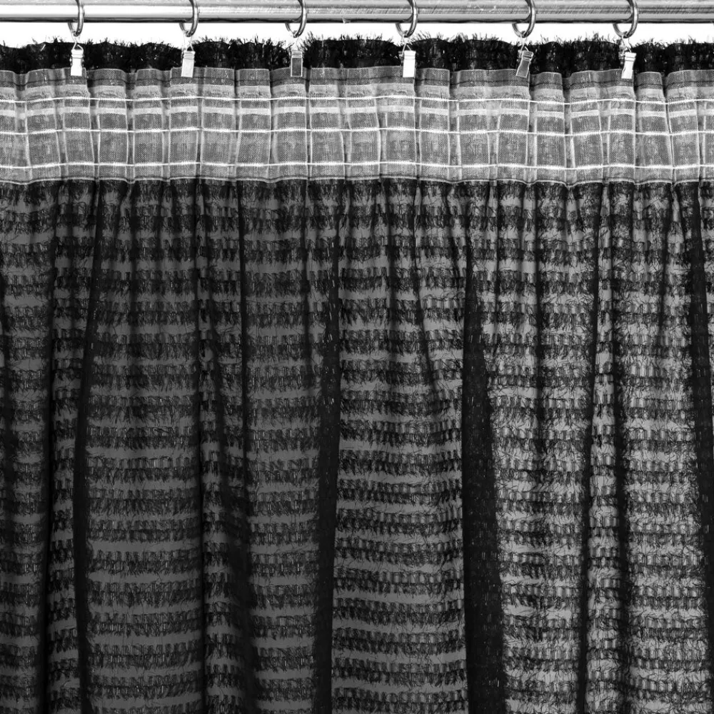 Elegancka zasłona REINA Eva Minge 135x270 cm, czarna * EUROFIRANY B.B. Choczyńscy Sp.J. New