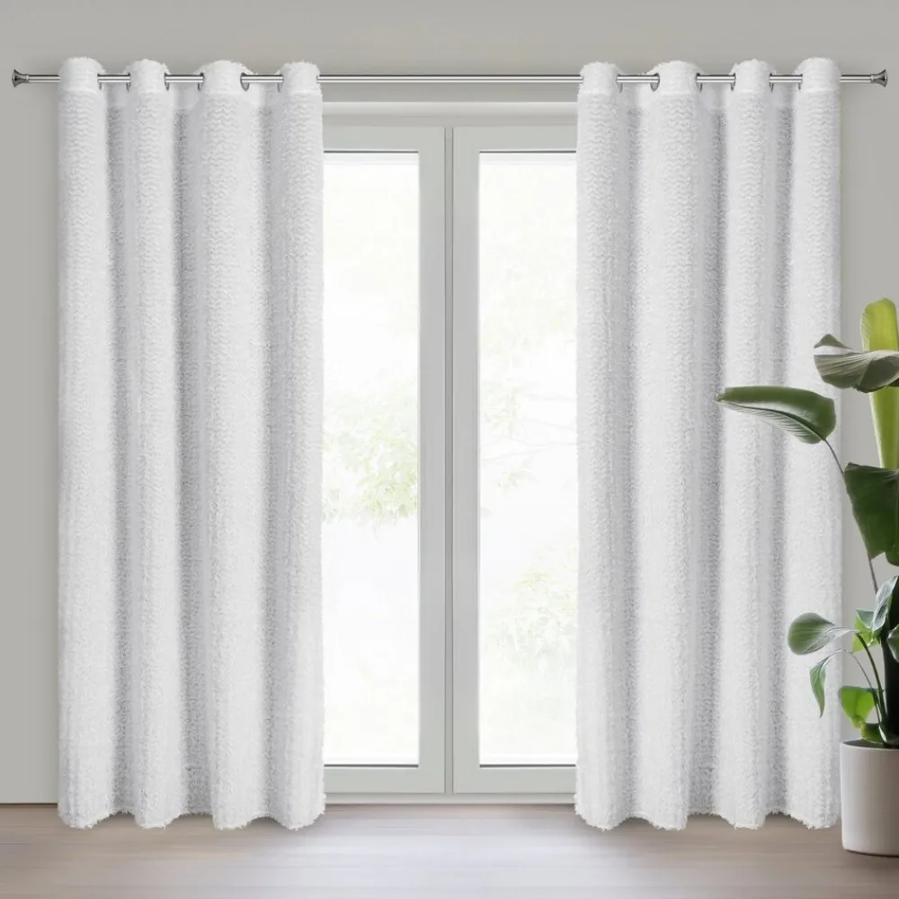 Elegancka zasłona TIFFANY Eva Minge 135x250 cm, biała * EUROFIRANY B.B. Choczyńscy Sp.J. New