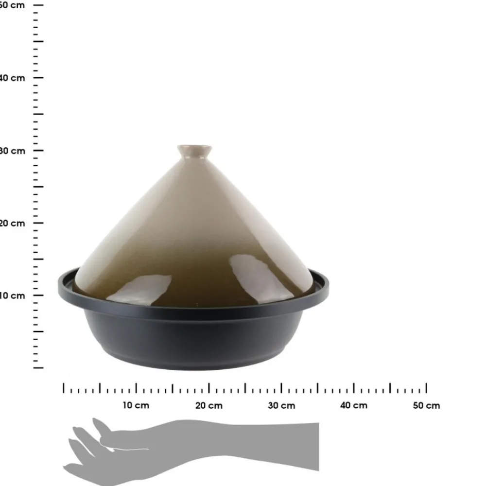 Elegancki tajine na indukcję 30 cm * HowHomely New