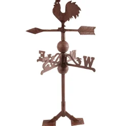 Żeliwny wiatrowskaz z kogutem * Esschert Design Outlet