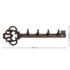 Żeliwny wieszak Klucz na 4 haczyki 29,3 cm * Esschert Design Outlet