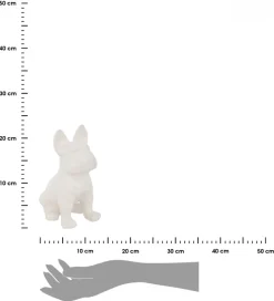 Figurka dekoracyjna Pies Eden Biały