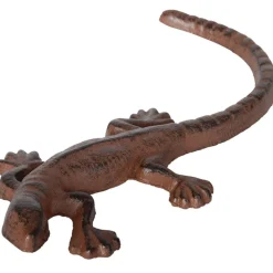 Figurka żeliwna jaszczurka 24,3 cm