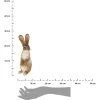 Figurka ogrodowa królik stojący 26 cm wzór 1