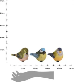 Figurka ogrodowa Ptaszki Komplet 3 szt wzór 1