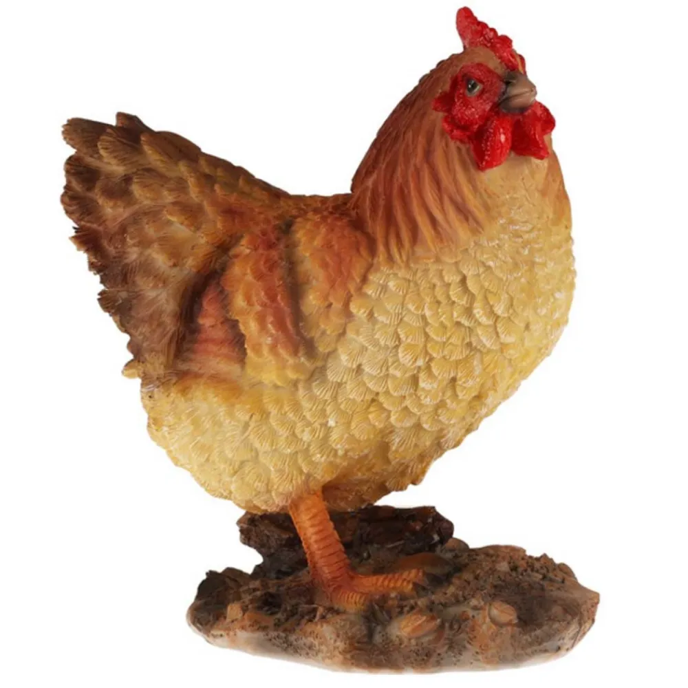 Figurka ogrodowa Kura kolorowa 19 cm * Progarden Clearance