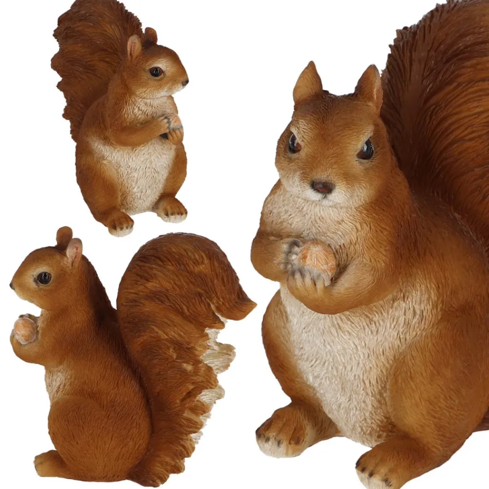Figurka wiewiórki z orzeszkiem h19,3 cm * Esschert Design Outlet