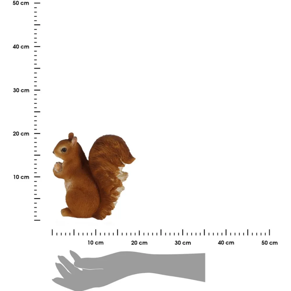 Figurka wiewiórki z orzeszkiem h19,3 cm * Esschert Design Outlet