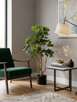 Fikus sztuczny w donicy wysoki 90 cm * IBERGARDEN Outlet