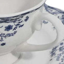 Filiżanka do kawy 220 ml ze spodkiem Reverie Blue