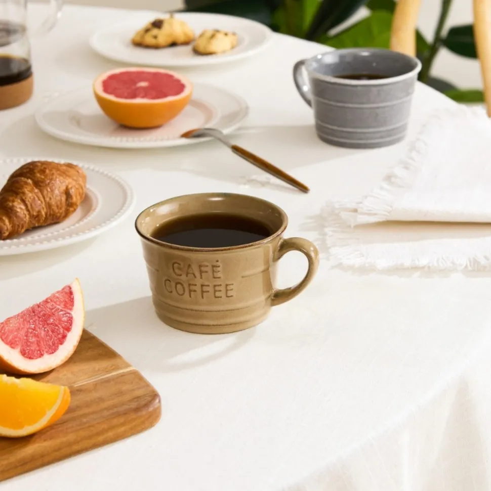 Filiżanka śniadaniowa Coffee 260 ml beżowa