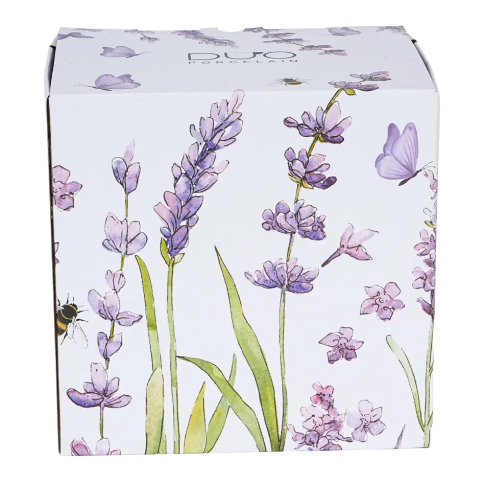 Filiżanka z dzbankiem do zaparzania Classic Lavender