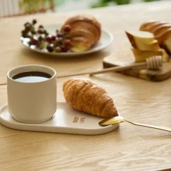 Filiżanki do espresso ciemny róż 240 ml 2 szt. Cara Sienna * Secret de Gourmet Outlet