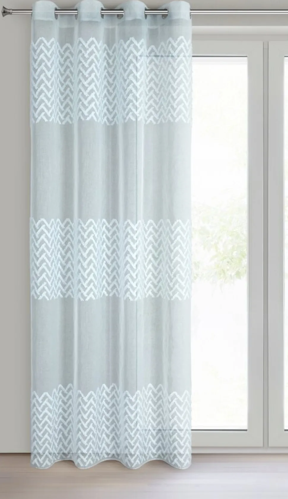 Firana ESTERI niebieska 140x250 cm