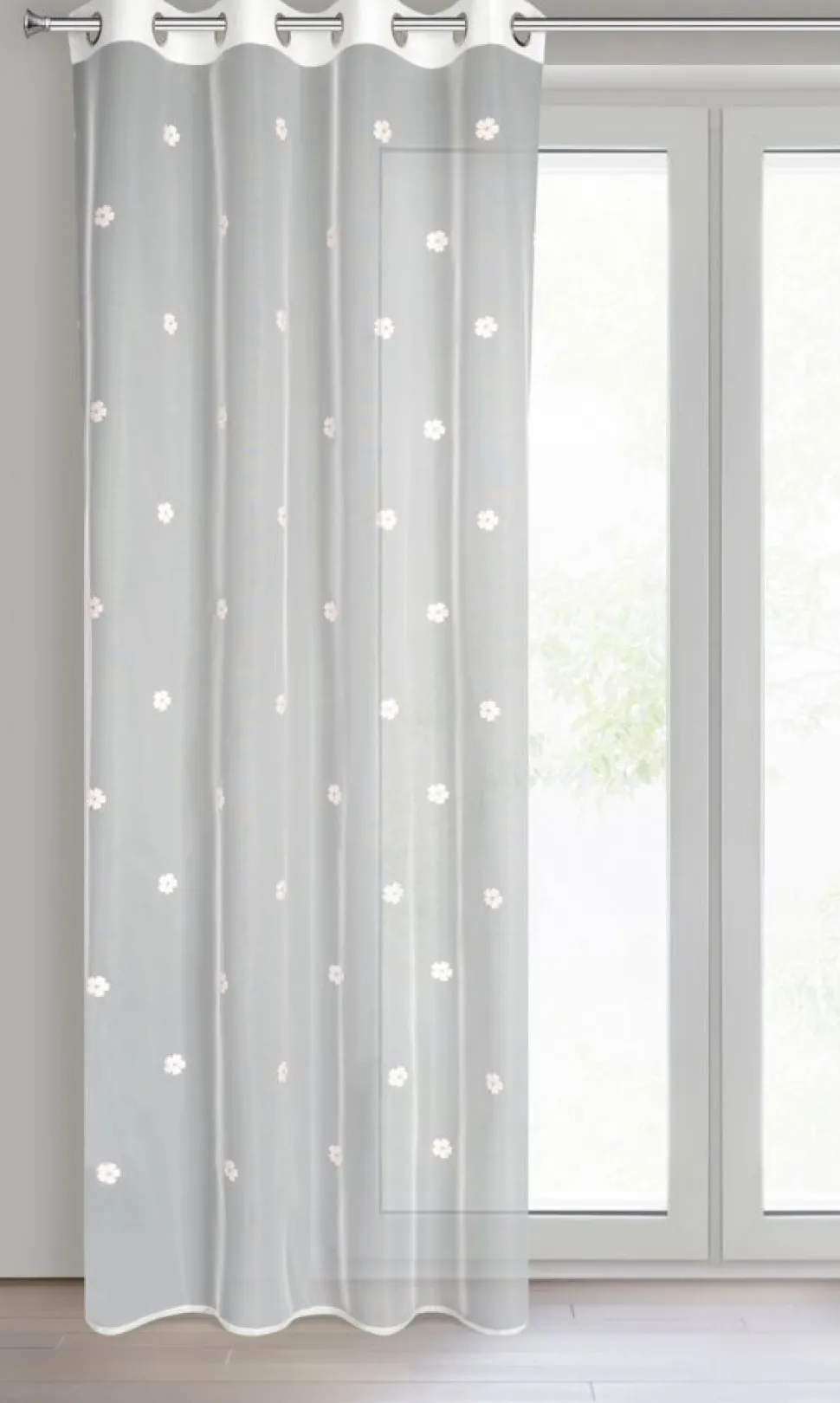 Firana gotowa 140x250 Elsa biała