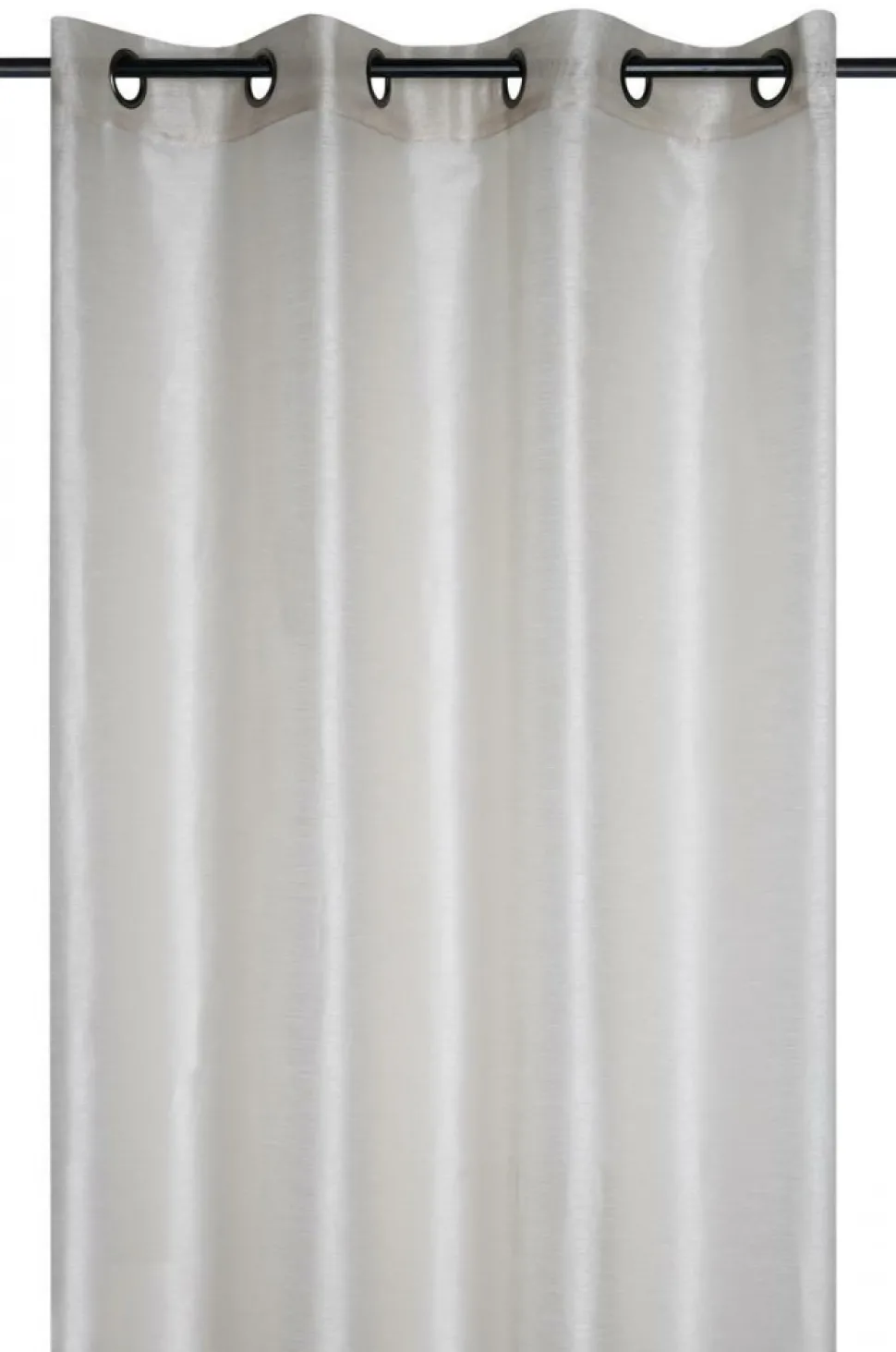 Firana LINWOOD 140x260 jasnobeżowa błyszcząca