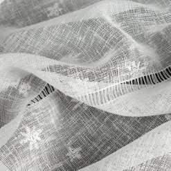 Firana świąteczna NADINE 140X250 cm gwiazdki
