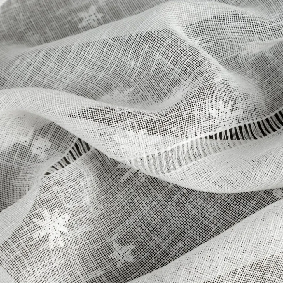 Firana świąteczna NADINE 140X250 cm gwiazdki