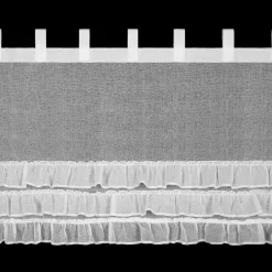 Firana zazdrostka LILIAN 75x150 falbany