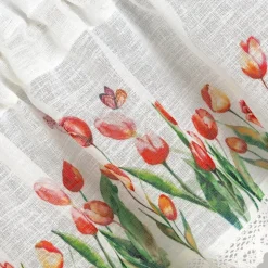 Firana zazdrostka STELLA 30x150 tulipany
