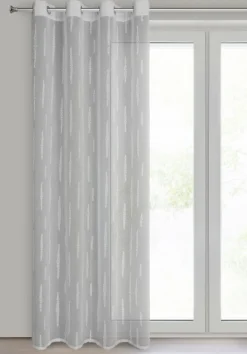 Firana ALENI srebrna 140x250 cm etamina * EUROFIRANY B.B. Choczyńscy Sp.J. New