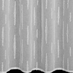 Firana ALENI srebrna 140x250 cm etamina * EUROFIRANY B.B. Choczyńscy Sp.J. New