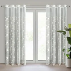 Firana AMIRI haft kwiaty 140x250 cm * EUROFIRANY B.B. Choczyńscy Sp.J. Sale