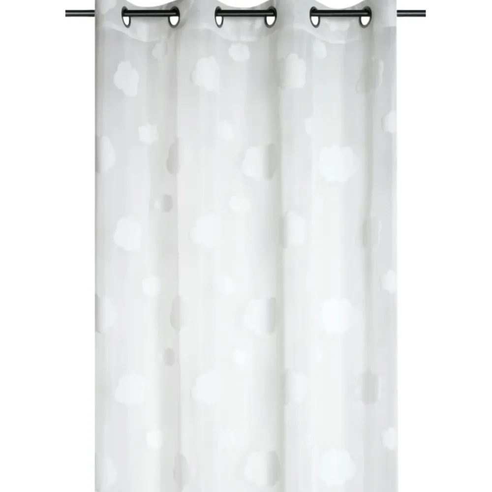 Firana MOBY biała 140x260 cm chmurki * STOF Outlet
