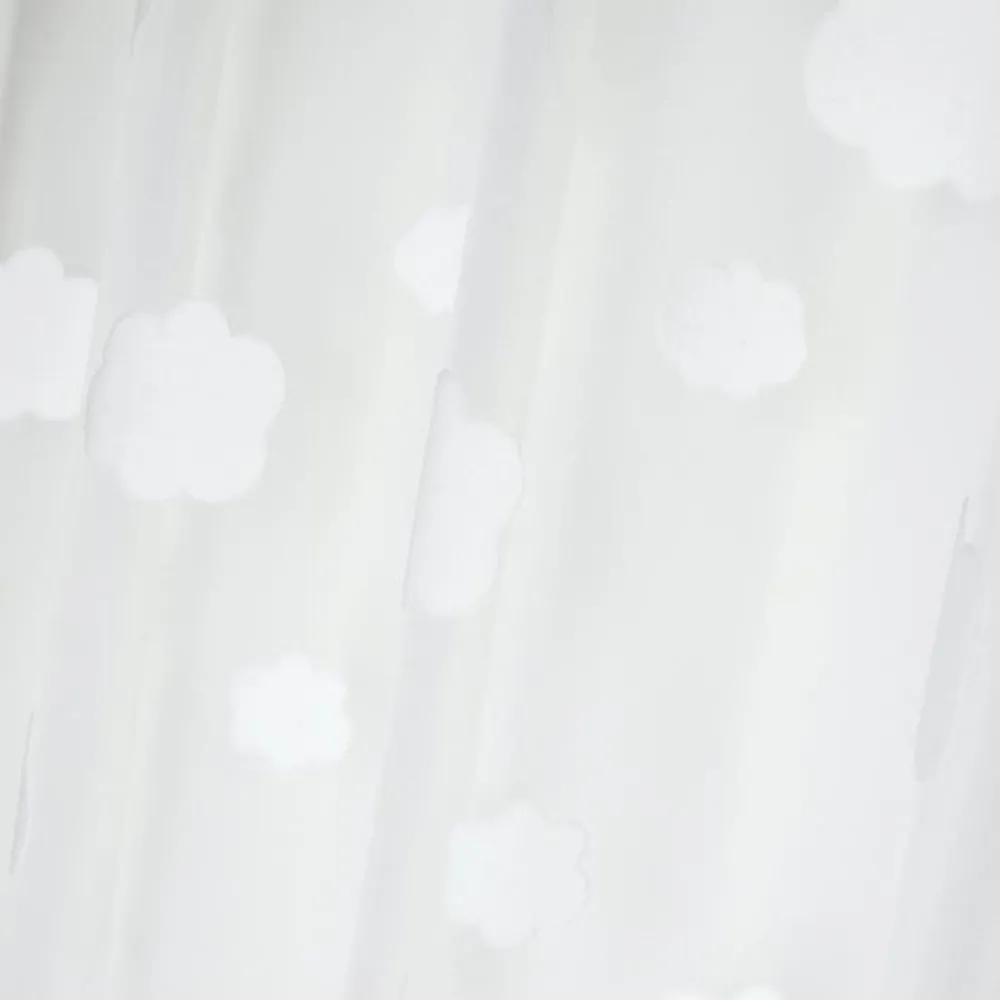 Firana MOBY biała 140x260 cm chmurki * STOF Outlet