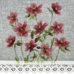 Firana zazdrostka ISA 60x150 kwiaty * EUROFIRANY B.B. Choczyńscy Sp.J. Sale
