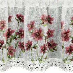 Firana zazdrostka ISA 60x150 kwiaty * EUROFIRANY B.B. Choczyńscy Sp.J. Sale