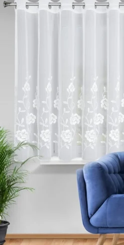 Firana zazdrostka NATALI 350x150 cm biała * EUROFIRANY B.B. Choczyńscy Sp.J. Online