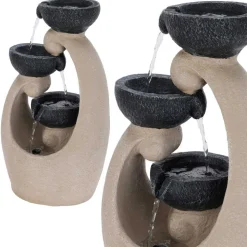 Fontanna dekoracyjna Teacup z oświetleniem LED 48 cm