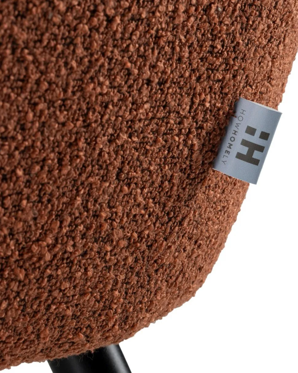 Fotel wypoczynkowy ROKER miedź boucle