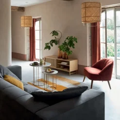Fotel Naova Velvet Terracotta * Atmosphera Online