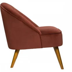 Fotel Naova Velvet Terracotta * Atmosphera Online